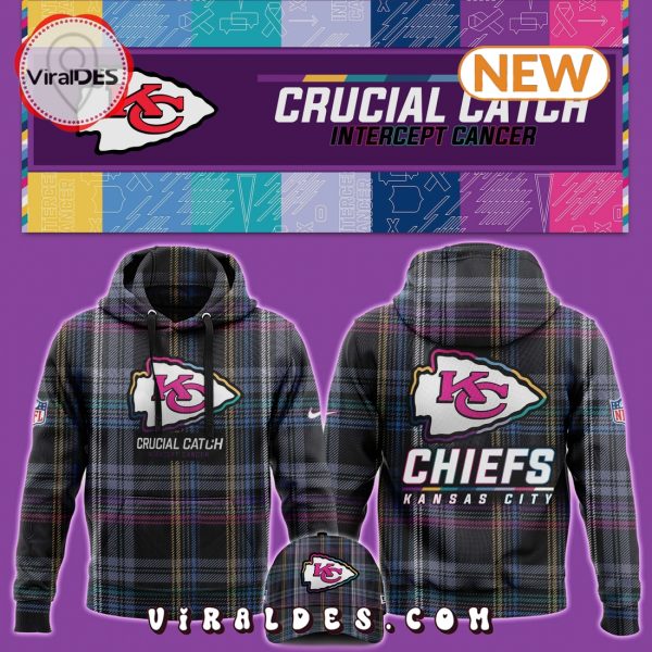 Kansas City Chiefs Crucial Catch Hoodie, Jogger, Cap