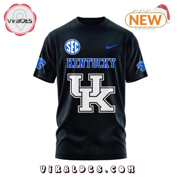 Kentucky Football Black T-Shirt, Jogger, Cap