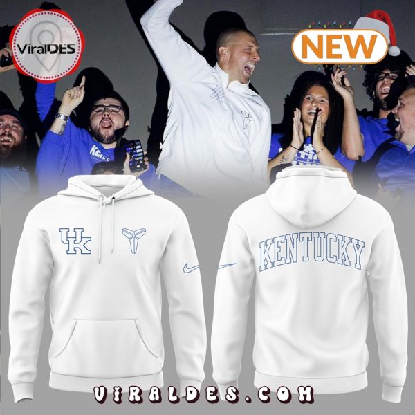 Kentucky Men’s Basketball White Hoodie, Jogger, Cap