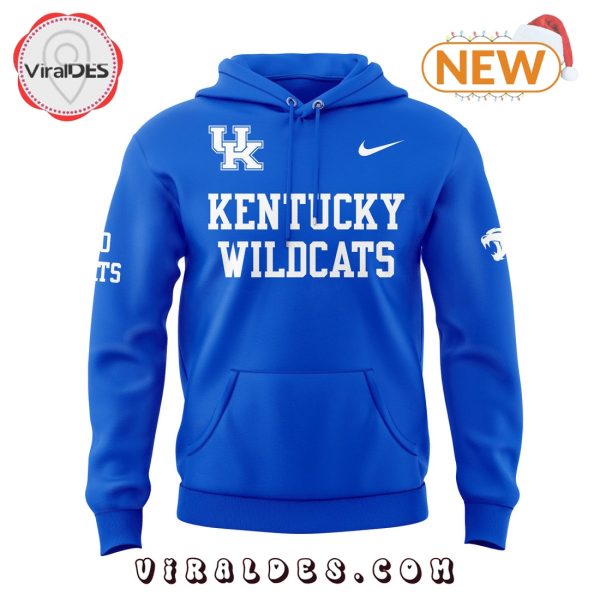 Kentucky Wildcats Football Blue Hoodie