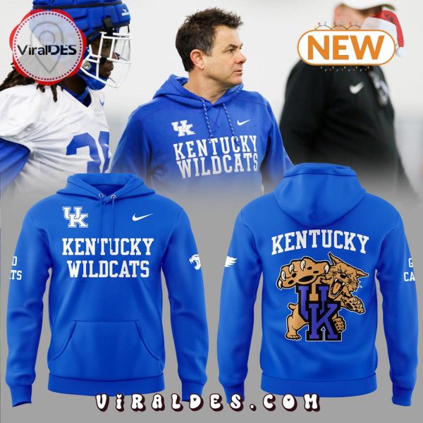 Kentucky Wildcats Football Blue Hoodie