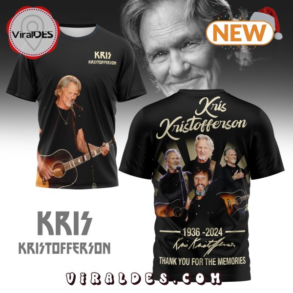 Kris Kristofferson Thank You For The Memories Shirt