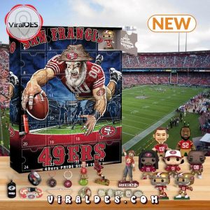 San Francisco 49ers Advent Calendar – The One With 24 Little Doors