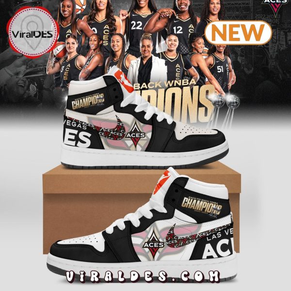 Las Vegas Aces Back-To-Back Champions Air Jordan 1 Hightop