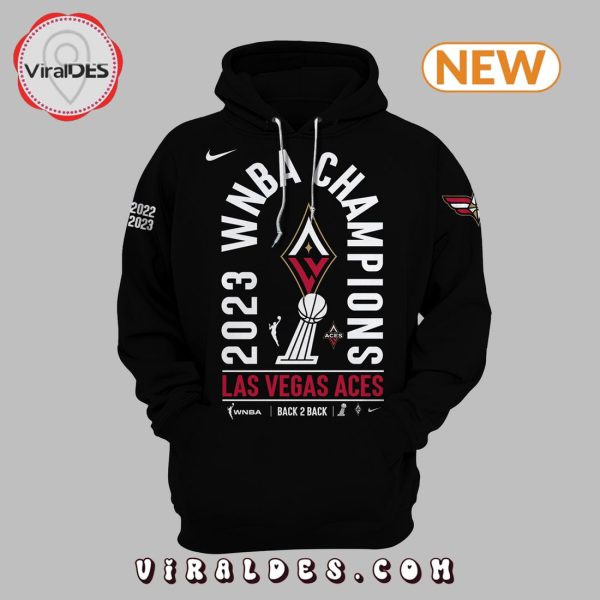 Las Vegas Aces Back-To-Back Champions Hoodie, Jogger, Cap