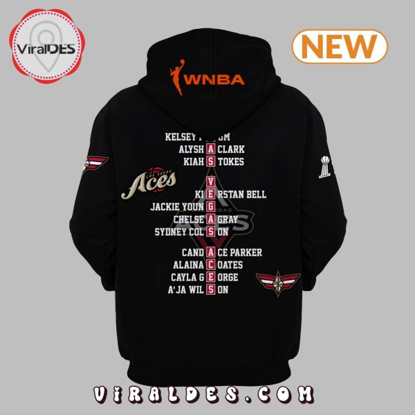 Las Vegas Aces Back-To-Back Champions Hoodie, Jogger, Cap