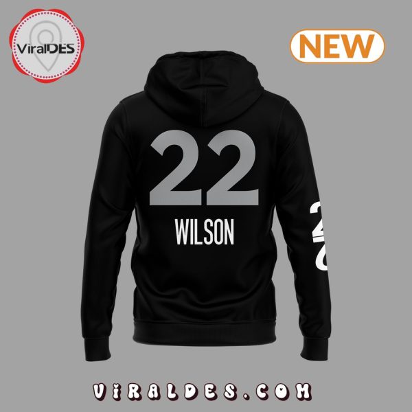 Las Vegas Aces Wilson 22 x Nike Black Hoodie