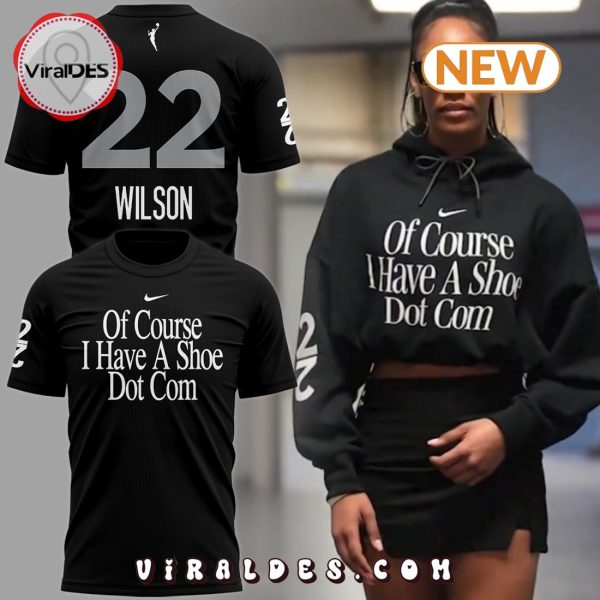 Las Vegas Aces Wilson 22 x Nike Black T-Shirt , Jogger