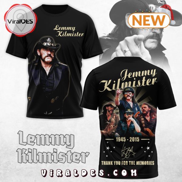 Lemmy Kilmister 1945 – 2015 Thank You For The Memories Shirt