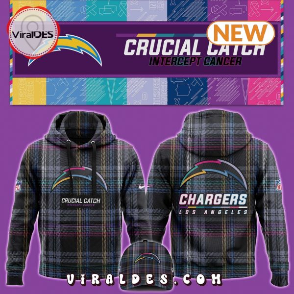 Los Angeles Chargers Crucial Catch Hoodie, Jogger, Cap