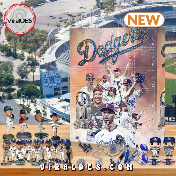 Los Angeles Dodgers Advent Calendar – The One With 24 Little Doors