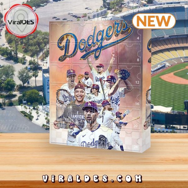 Los Angeles Dodgers Advent Calendar – The One With 24 Little Doors