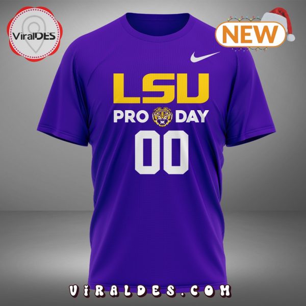 LSU Football Pro Day T-Shirt, Cap