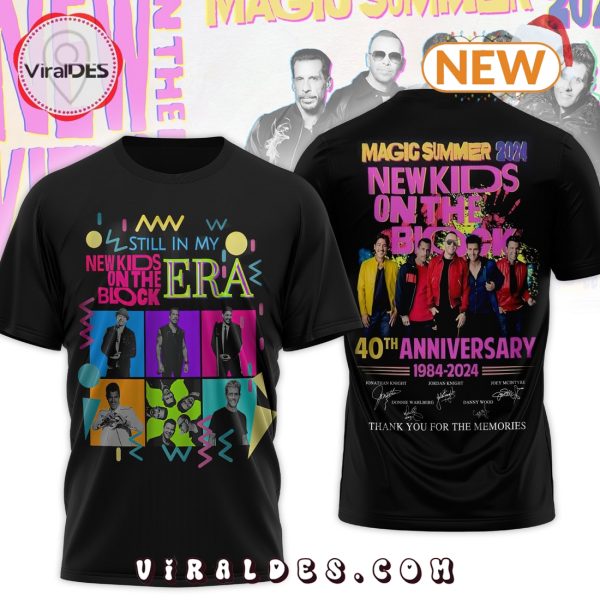 Magic Summer 2024 Tour New Kids On The Block Era Shirt