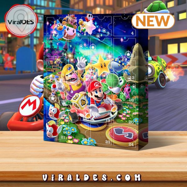 Mario Kart Advent Calendar, The One With 24 Little Doors