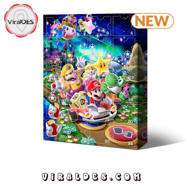 Mario Kart Advent Calendar, The One With 24 Little Doors