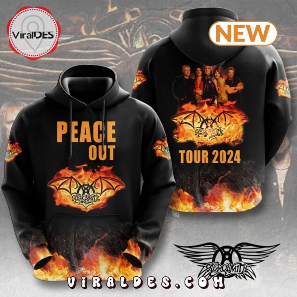 Men’s Aerosmith Tour 2024 Hoodie