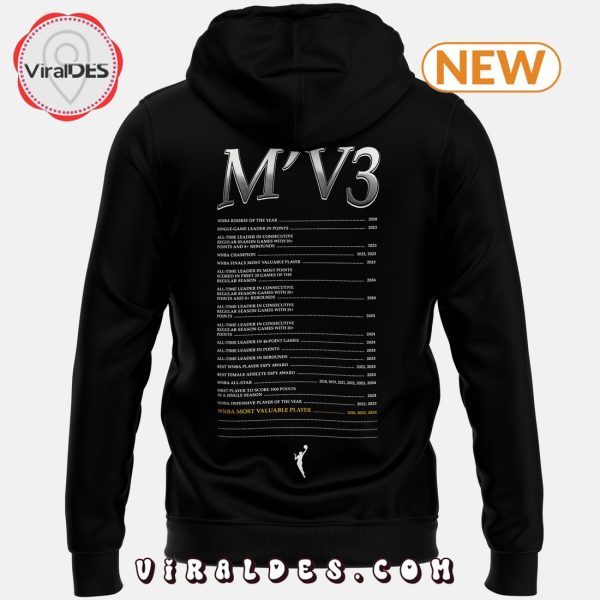 Men’s A’ja Wilson WNBA 2024 MVP Hoodie