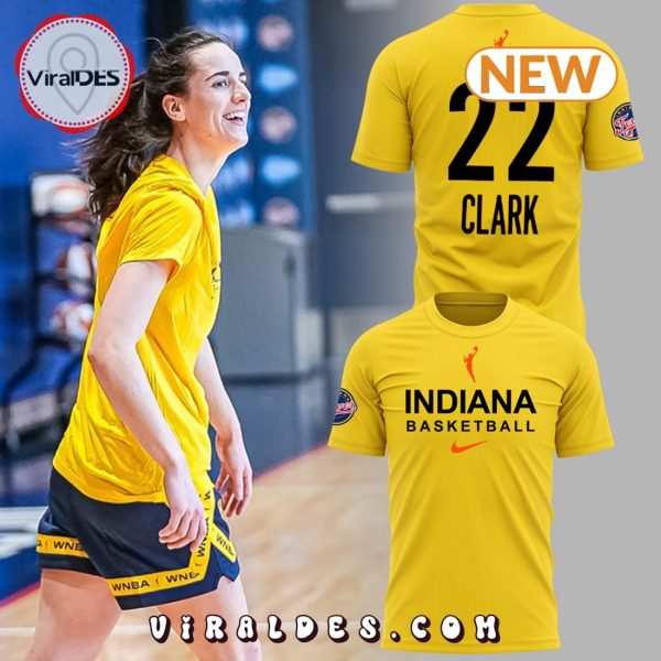 Men’s Caitlin Clark Basketball Yellow T-Shirt, Cap