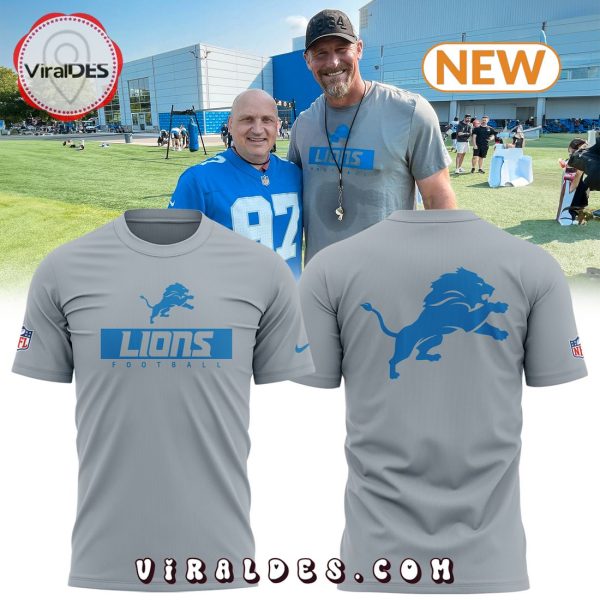 Men’s Detroit Lions Football Grey Shirt