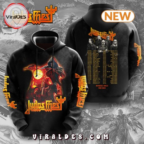 Men’s Judas Priest 2024 Invincible Shield Hoodie