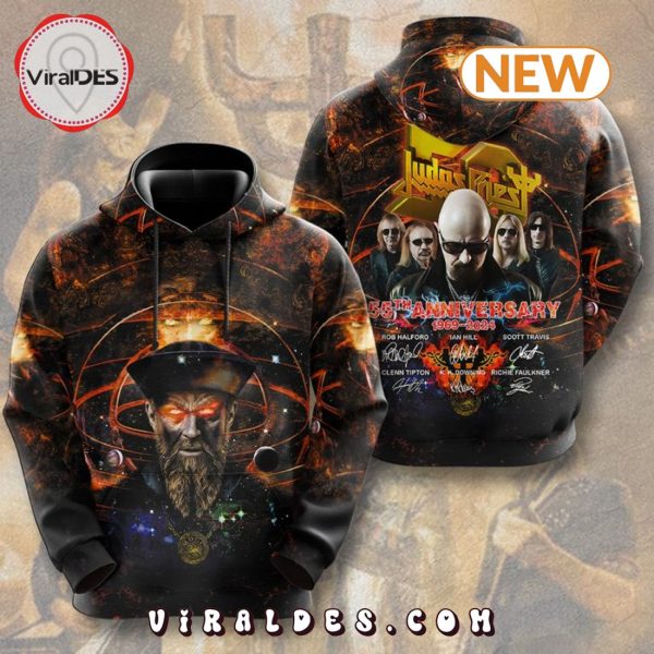 Men’s Judas Priest 55th Anniversary Hoodie