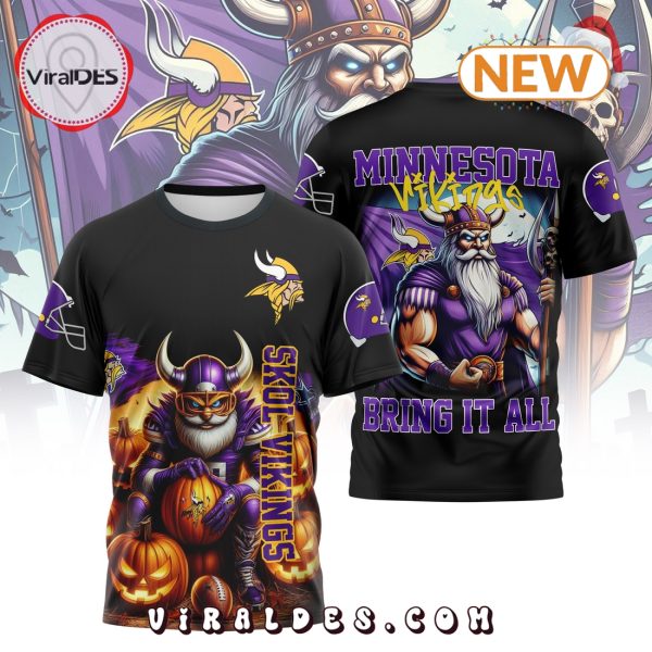 Minnesota Vikings Bring It All Pumpkin Shirt