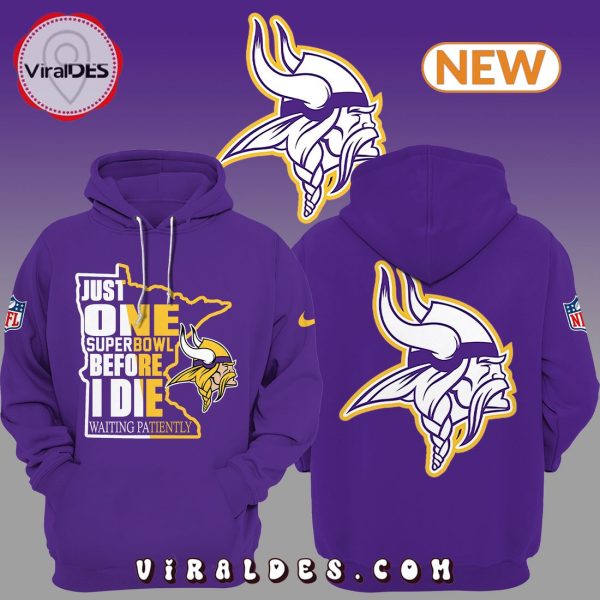 Minnesota Vikings FC Purple Hoodie, Jogger, Cap