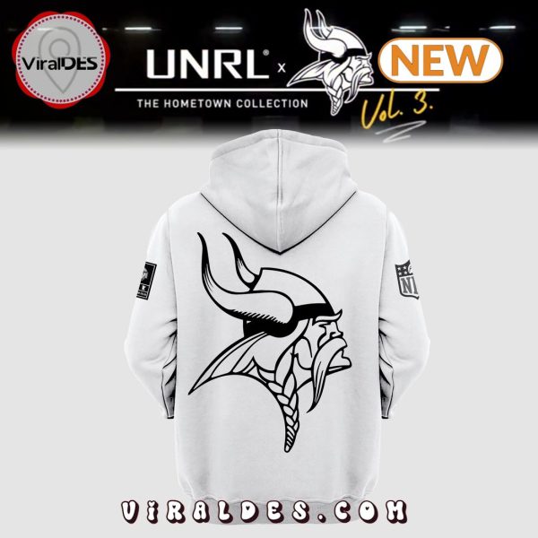 Minnesota Vikings Football FC White Hoodie