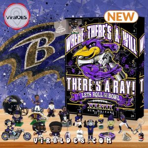 Baltimore Ravens Advent Calendar – The One With 24 Little Doors