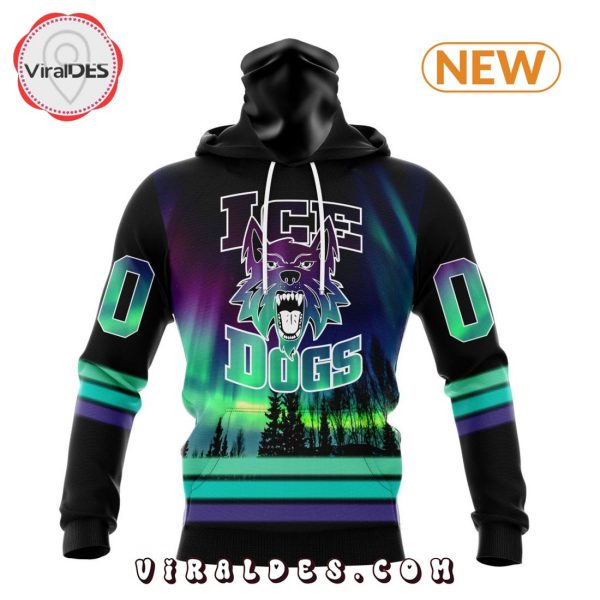 NAHL Fairbanks Ice Dogs Special Northern Lights Hoodie