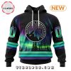 NHL Anaheim Ducks Special Northern Lights Hoodie