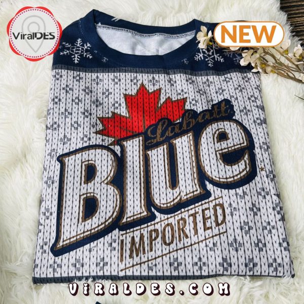 New Labatt Blue Ugly Christmas Sweater