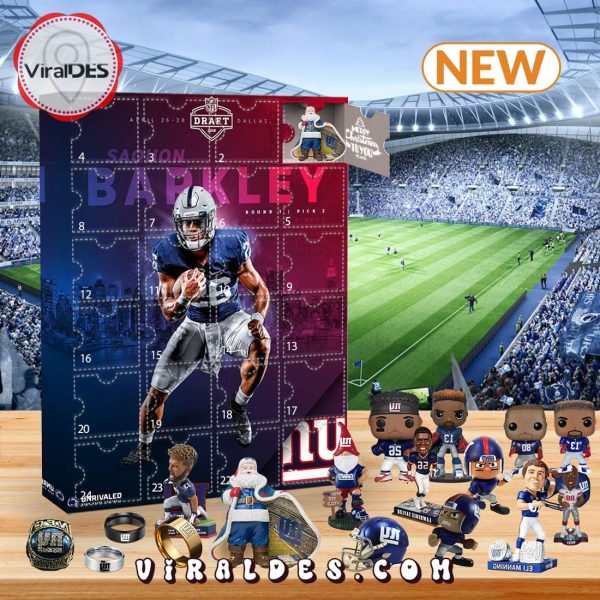 New York Giants Advent Calendar – Contains 24 Gifts