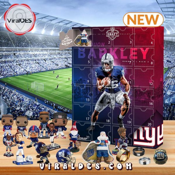 New York Giants Advent Calendar – Contains 24 Gifts