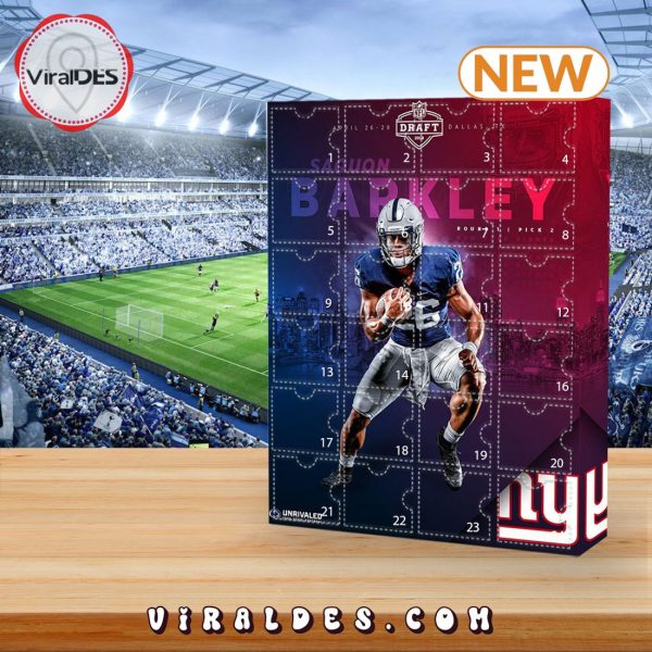 New York Giants Advent Calendar – Contains 24 Gifts