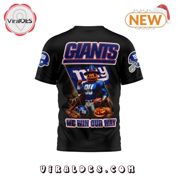 New York Giants Big Blue Wrecking Crew Halloween Shirt