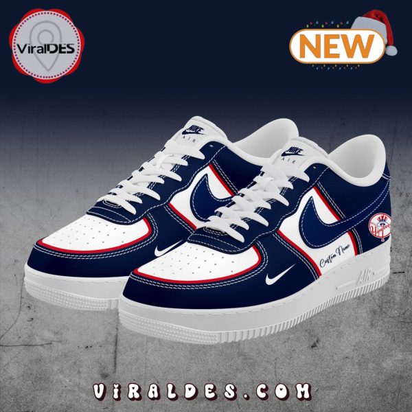 New York Yankees Custom Air Force 1 Sneakers