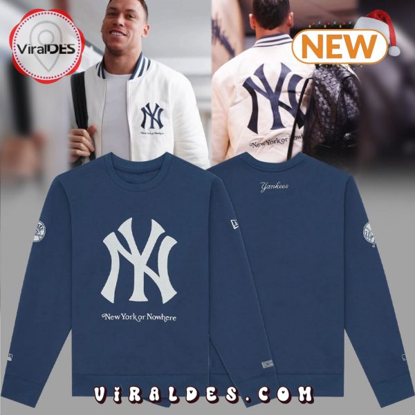 New York Yankees x New York or Now Here Navy Sweatshirt