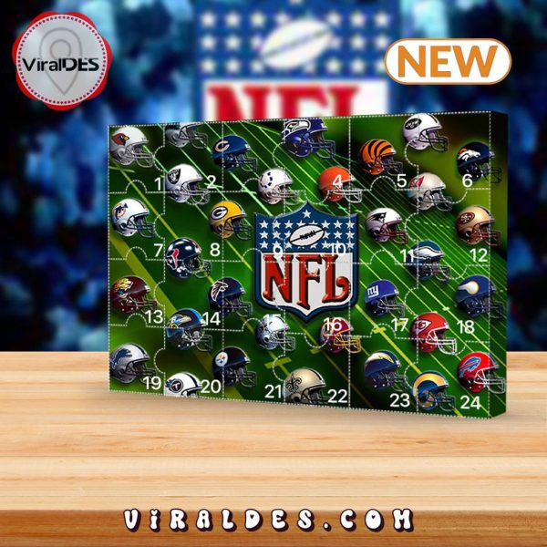 NFL Advent Calendar 2024 – The One With 24 Little Doors