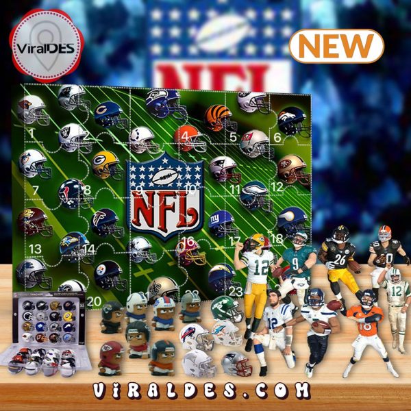 NFL Advent Calendar 2024 – The One With 24 Little Doors