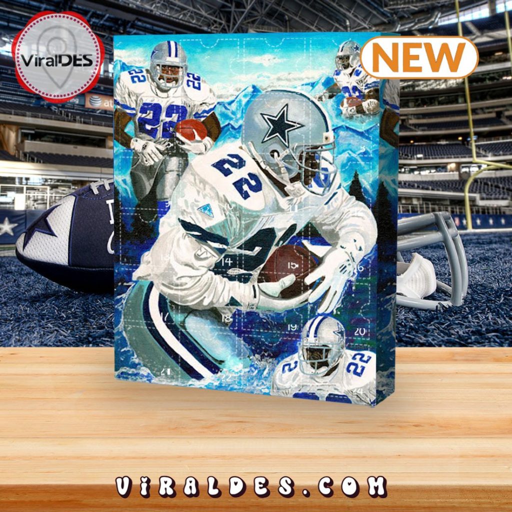 NFL Dallas Cowboys Advent Calendar The One With 24 Little Doors
