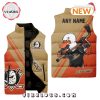 NHL Anaheim Ducks Custom Home Sleeveless Puffer Jacket