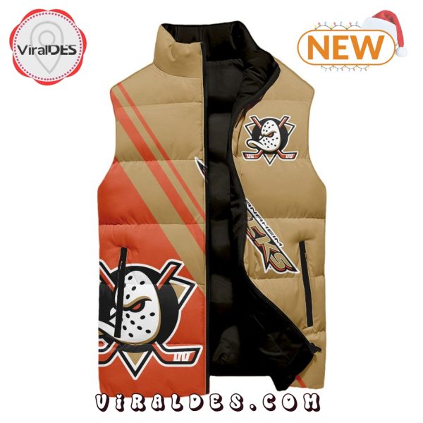 NHL Anaheim Ducks Sleeveless Puffer Jacket