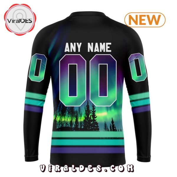 NHL Anaheim Ducks Special Northern Lights Hoodie