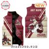 NHL Arizona Coyotes Custom Home Sleeveless Puffer Jacket