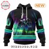 NHL Boston Bruins Special Northern Lights Hoodie