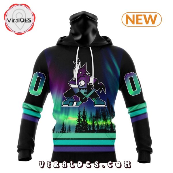 NHL Arizona Coyotes Special Northern Lights Hoodie