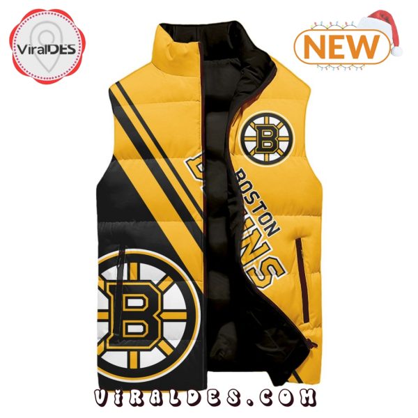 NHL Boston Bruins Sleeveless Puffer Jacket