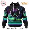 NHL Calgary Flames Special Northern Lights Hoodie